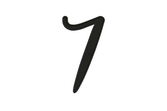 7 Number: The Perfect Seasonal Embroidery Design for Holiday Collections