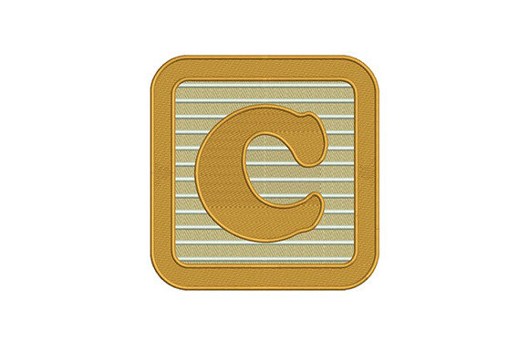 Alphabet C Letter Embroidery Review