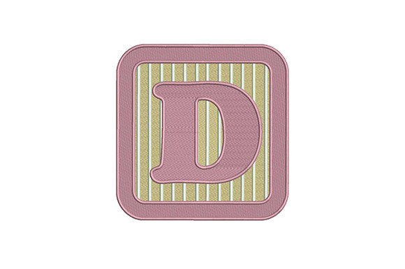 Alphabet D Letter Embroidery Design Review
