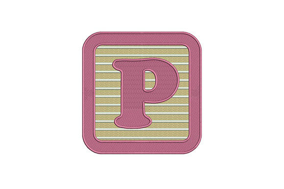 Alphabet P Letter Review for Real Embroidery Projects