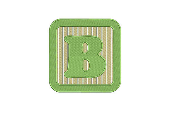 B Letter Alphabet Embroidery Design Review