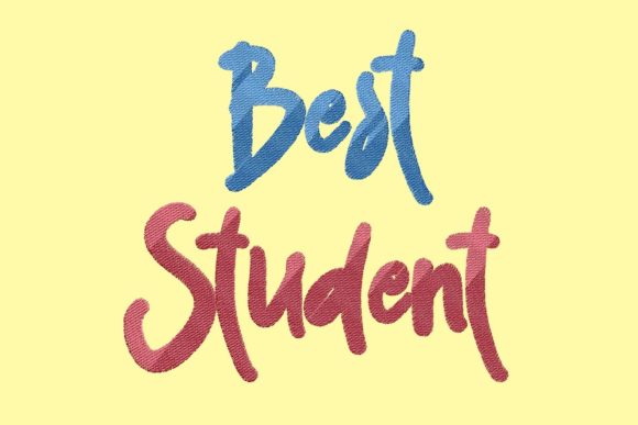 Best Student: The Perfect Holiday Embroidery Gem