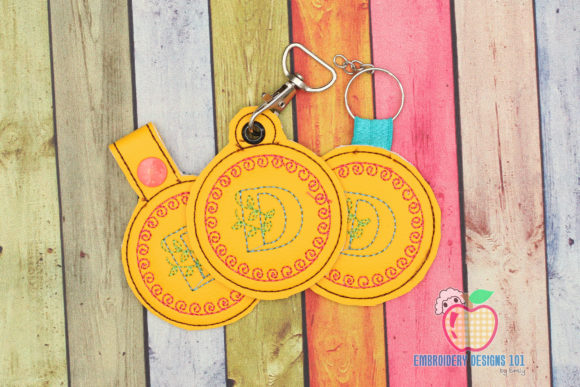 D Name Key Fob: A Smart Add for Embroidery Shops