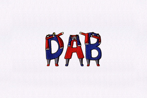 DAB Caption Alphabet for Personalized Gifts