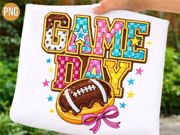 Game Day Football Embroidery PNG T-SHIRT Review