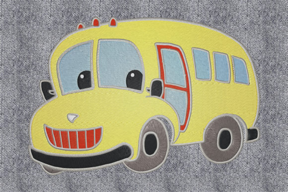Happy School Bus Embroidery Review