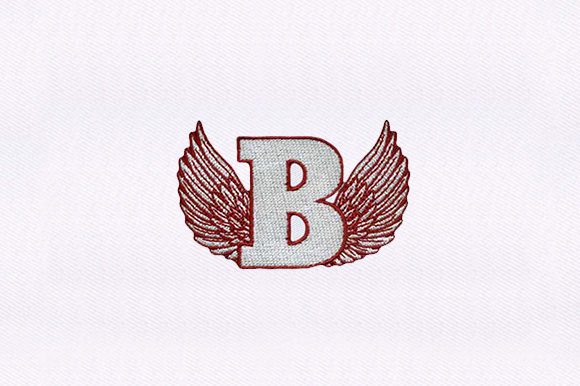 Letter B with Wings: A Designer's Review for Personalized Gifts