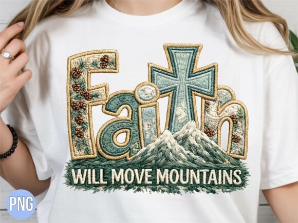 Reviewing Faith Will Move Mountains Embroidery PNG