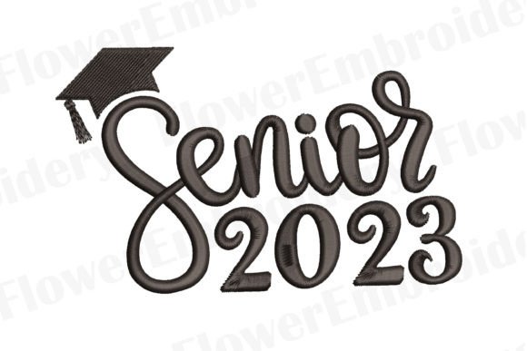 Senior 2023 Embroidery Design Review
