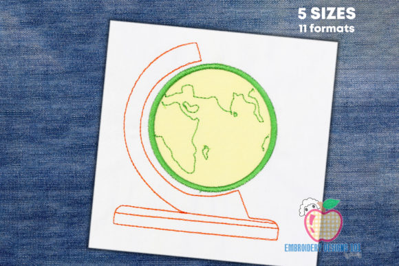The Globe of World in Old Style Applique Review